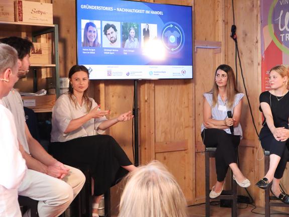 Doris Schroger, Gründerin von Tildi bei den Gründerstroys im Handel